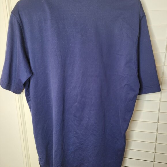 Peter Millar 2017 U.S. Open Erin Hills Polo Shirt Medium Blue 100% Cotton Golf A - Picture 2 of 4